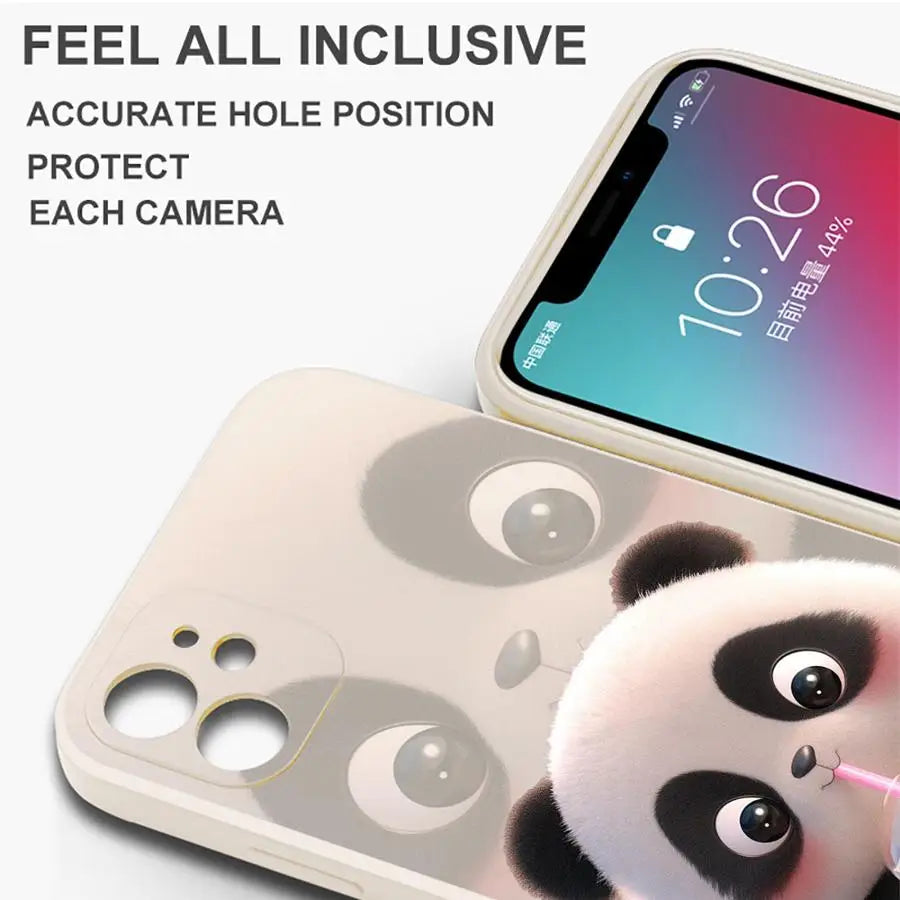 Cute Panda Phone Case