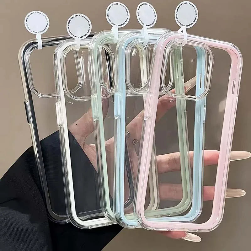 Candy Color Frame Phone Case