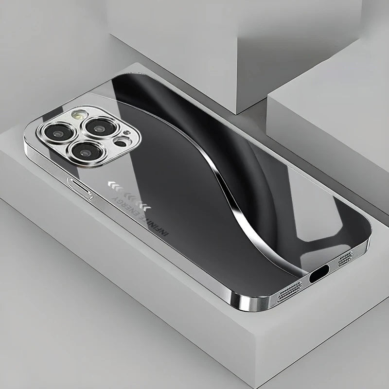 Stylish Curve Electroplated Phone Case