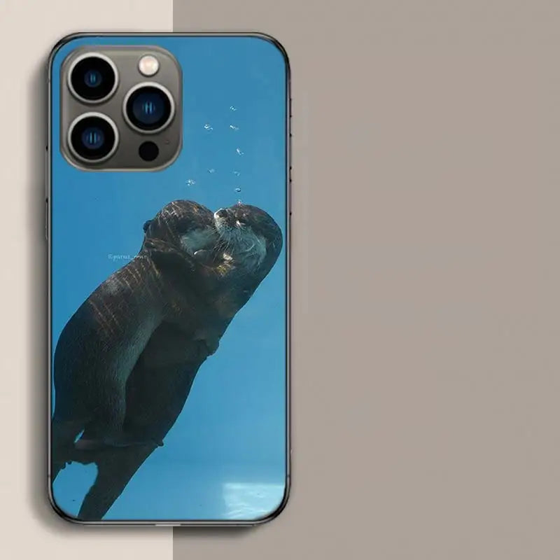 Lovely Sea Otter IPhone Case