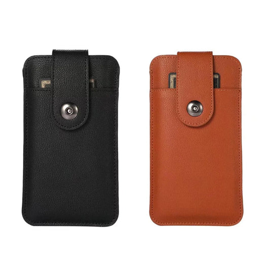 Leather Phone Pouch Waist Bag