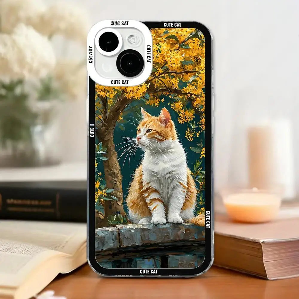 Cute Animal Cat Phone Case