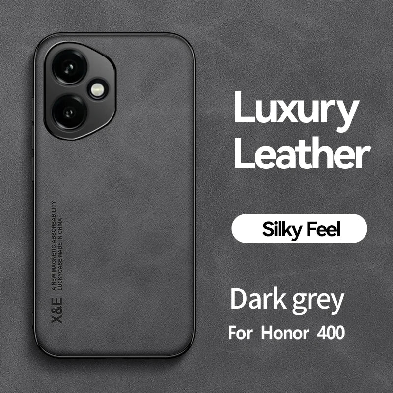 Luxury Leather Magnetic Phone Case